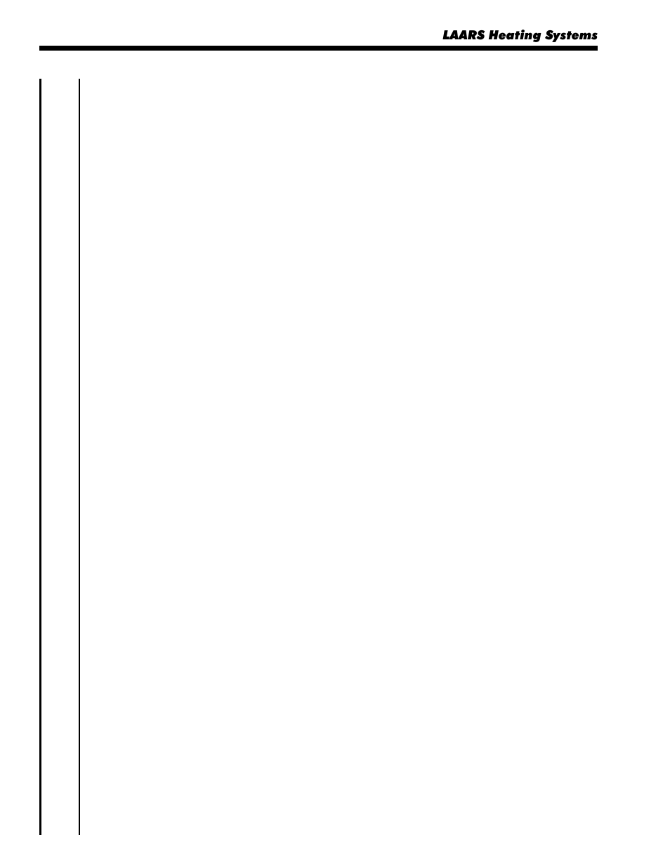 LAARS Mighty Therm PH (Sizes 500-1825) - Installation, Operation and Maintenance Instructions User Manual | Page 20 / 28
