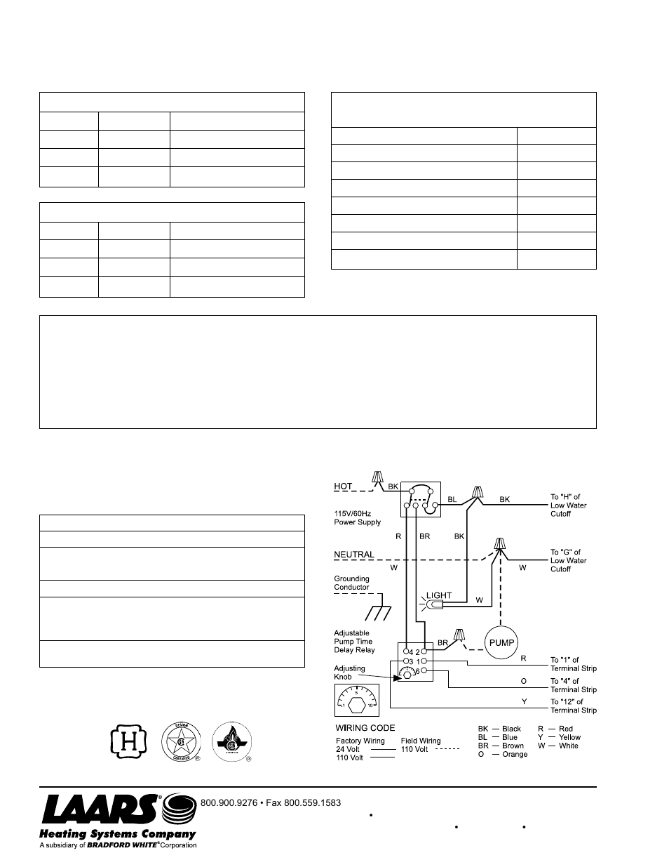 Energy management monitor (em | LAARS Mighty Therm PH (Sizes 500-1825) - Installation, Operation and Maintenance Instructions User Manual | Page 28 / 28