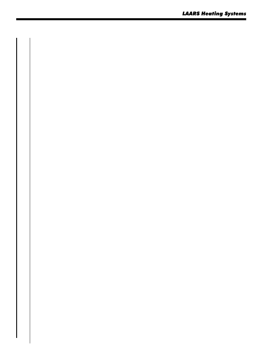 LAARS Mighty Therm IW (Sizes 500-1825) - Installation, Operation and Maintenance Instructions User Manual | Page 30 / 32