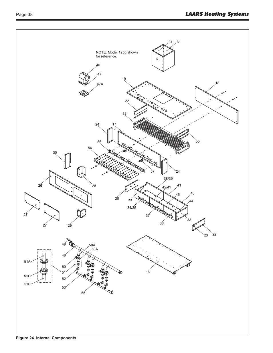LAARS Mighty Therm2 MT2V (Sizes 500–2000 MBTU/h) - Install and Operating Manual User Manual | Page 38 / 40