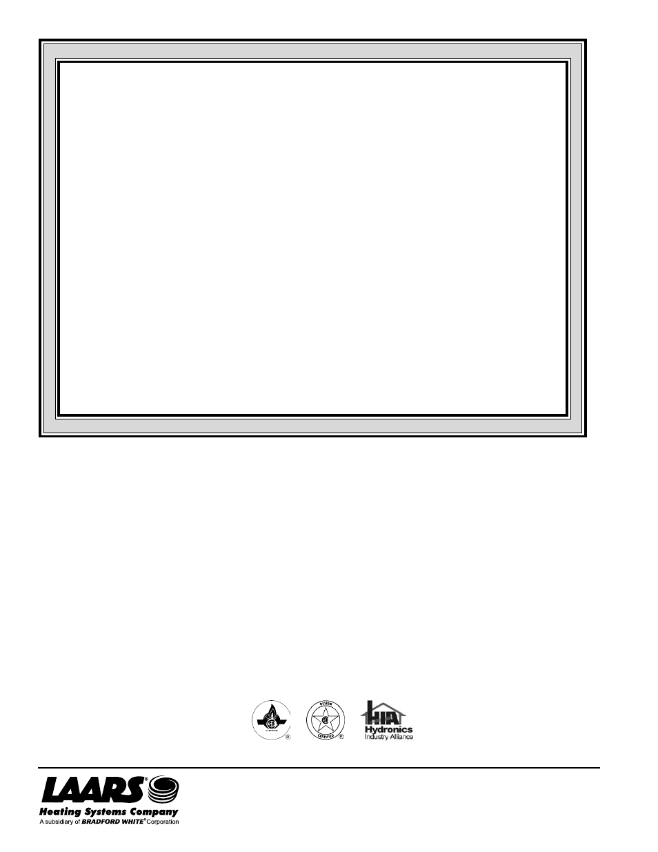 Laars heating systems mighty venter, Power vent system | LAARS Mighty Venter MV2 (Sizes 175-400) - Install and Operating Manual User Manual | Page 12 / 12