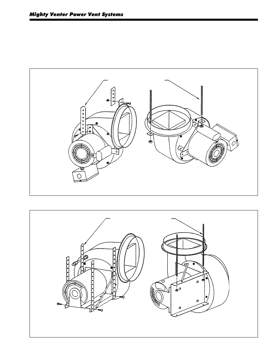 3b. power venter mounting | LAARS Mighty Venter MV5 (Sizes 500-1825) - Install and Operating Manual User Manual | Page 7 / 12