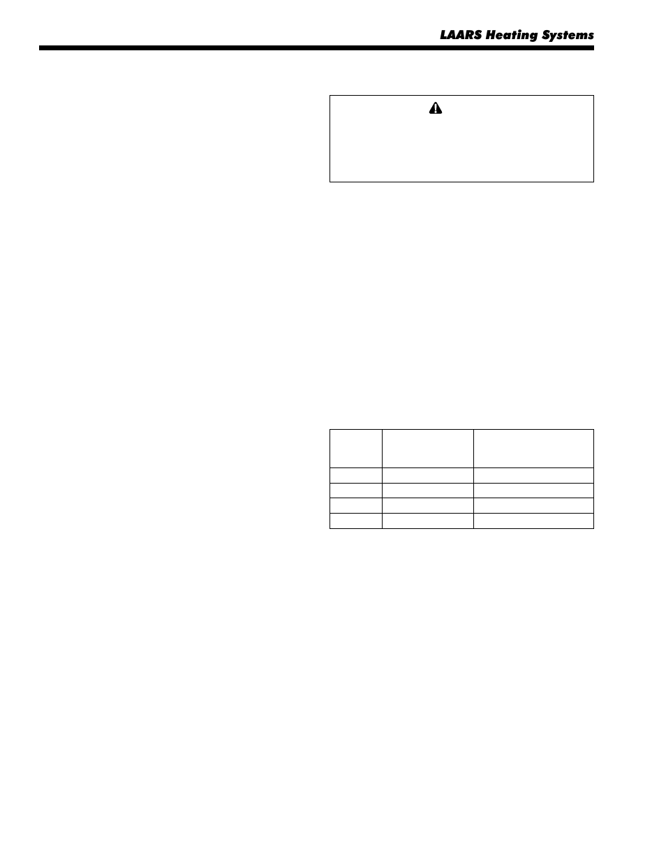 LAARS Mighty Venter MV5 (Sizes 500-1825) - Install and Operating Manual User Manual | Page 8 / 12