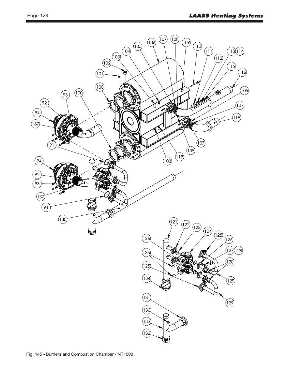 LAARS NeoTherm LC NTV1700 - Install and Operating Manual User Manual | Page 132 / 140