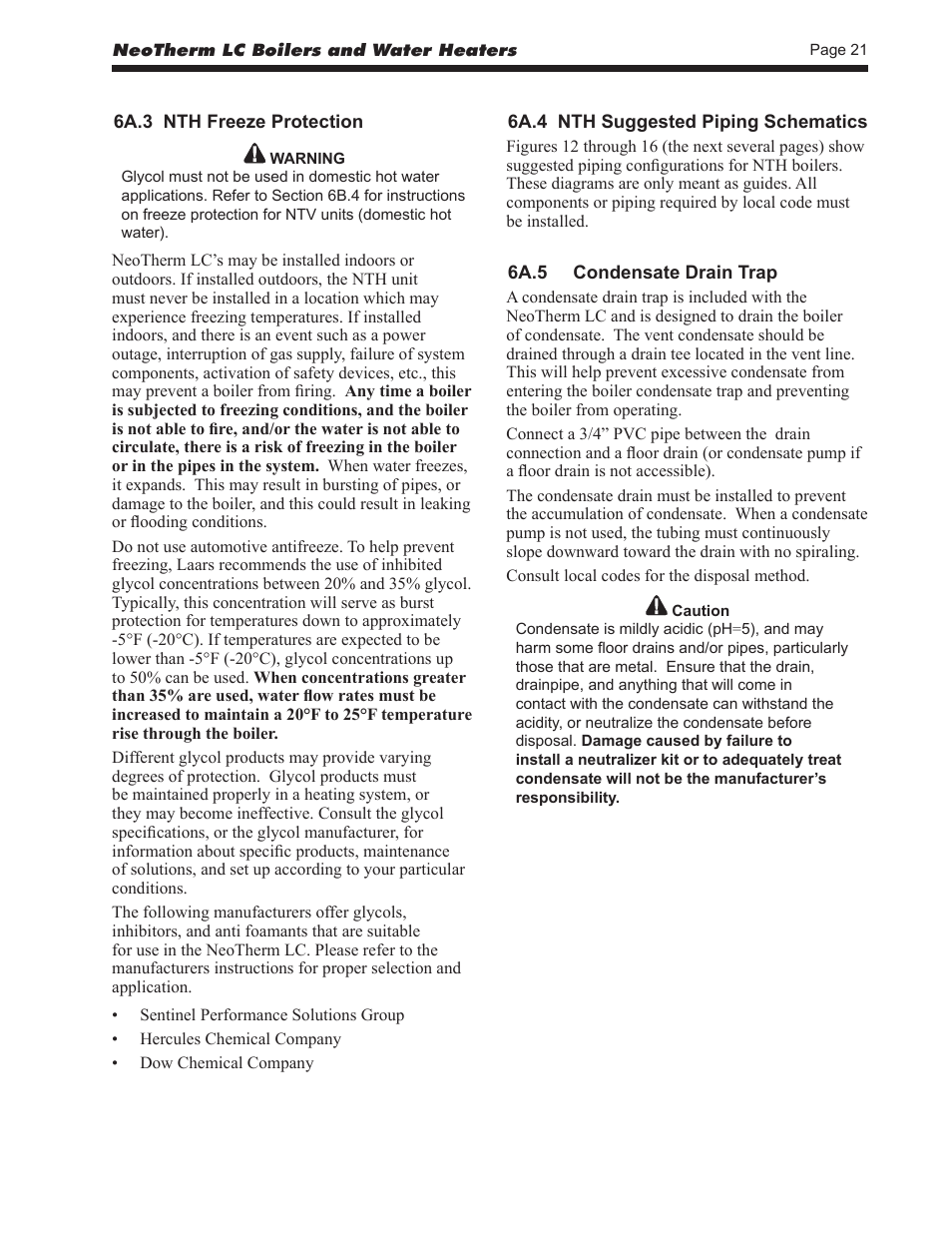 LAARS NeoTherm LC NTV1700 - Install and Operating Manual User Manual | Page 25 / 140