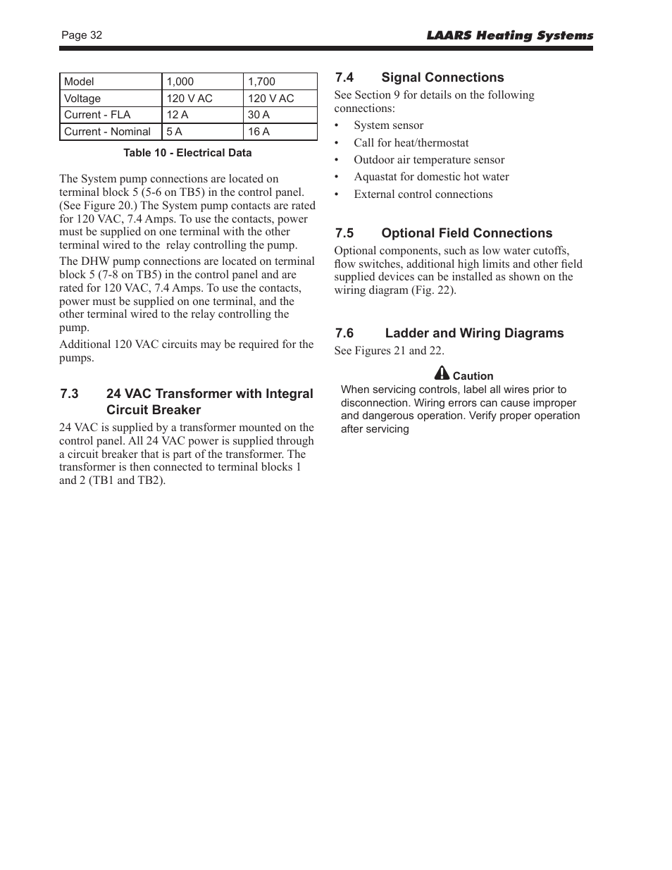 LAARS NeoTherm LC NTV1700 - Install and Operating Manual User Manual | Page 36 / 140