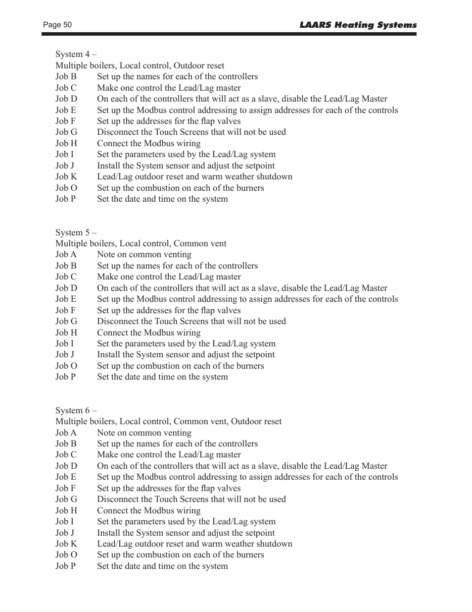 LAARS NeoTherm LC NTV1700 - Install and Operating Manual User Manual | Page 54 / 140