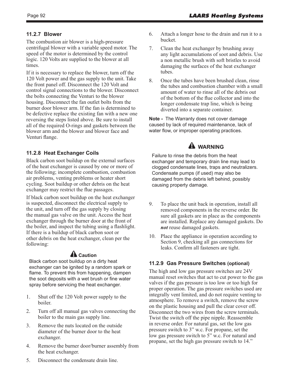 LAARS NeoTherm LC NTV1700 - Install and Operating Manual User Manual | Page 96 / 140