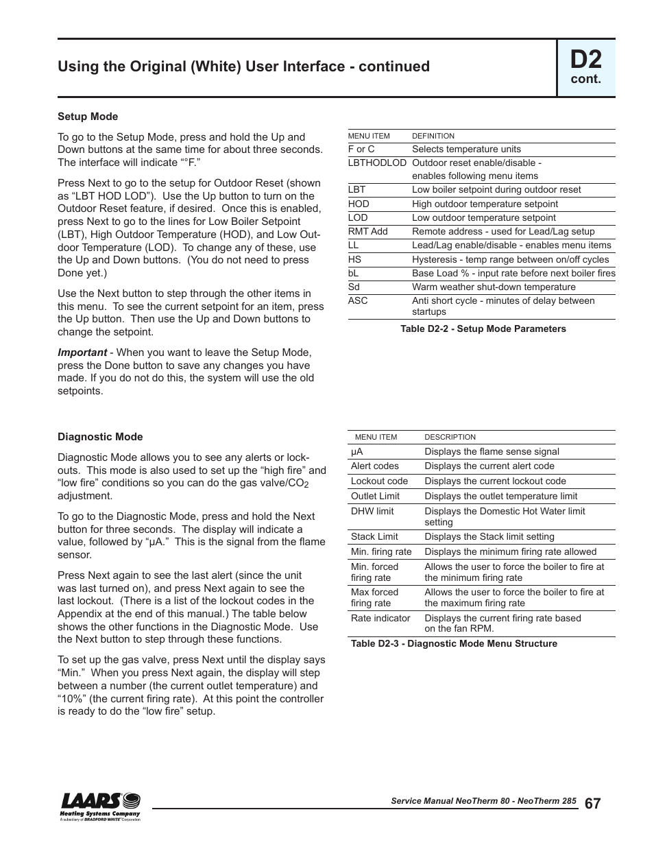 LAARS NeoTherm NTV (Sizes 150–285 MBTU/h) - Service Manual User Manual | Page 77 / 110