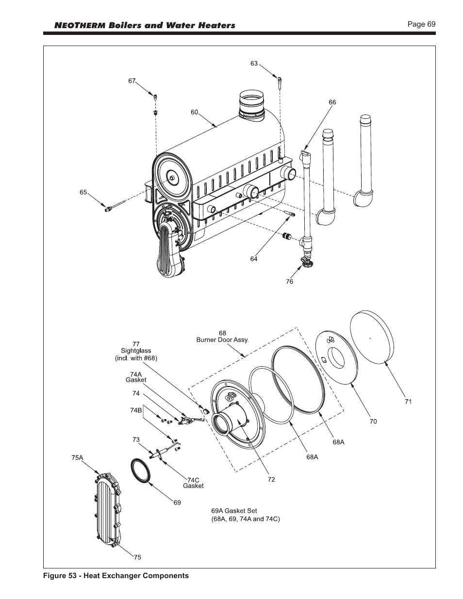 LAARS NeoTherm NTV (Sizes 150–850 MBTU/h) - Install and Operating Manual User Manual | Page 73 / 92