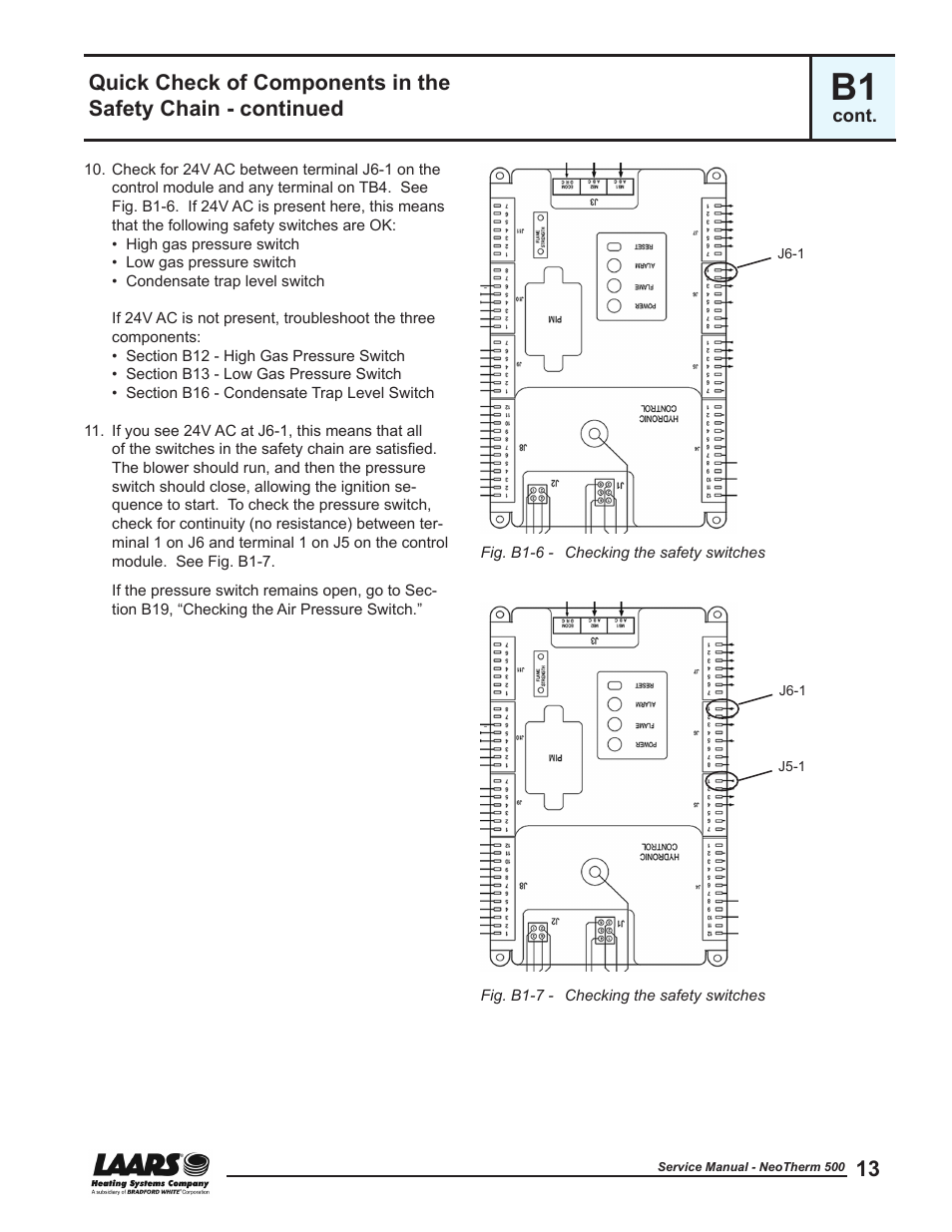 LAARS NeoTherm NTV (Sizes 399-850 MBTU/h) - Service Manual User Manual | Page 23 / 118
