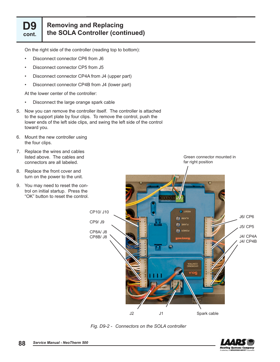 LAARS NeoTherm NTV (Sizes 399-850 MBTU/h) - Service Manual User Manual | Page 98 / 118