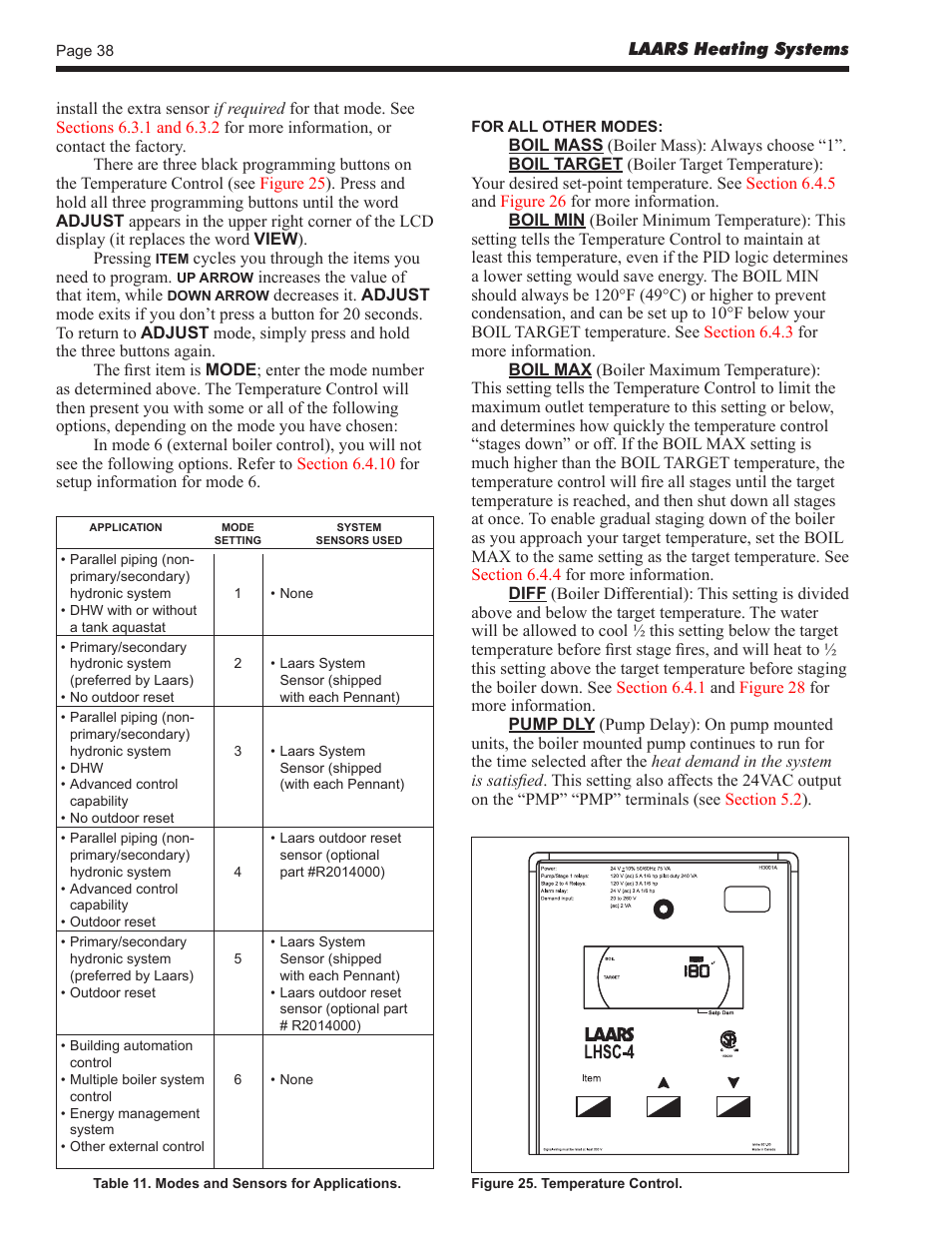 LAARS Pennant PNCV (Sizes 500-2000) - Install and Operating Manual User Manual | Page 38 / 64