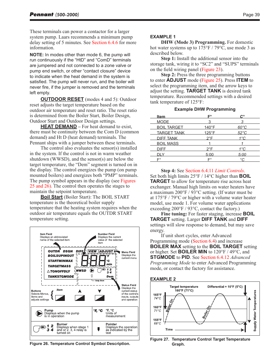 LAARS Pennant PNCV (Sizes 500-2000) - Install and Operating Manual User Manual | Page 39 / 64