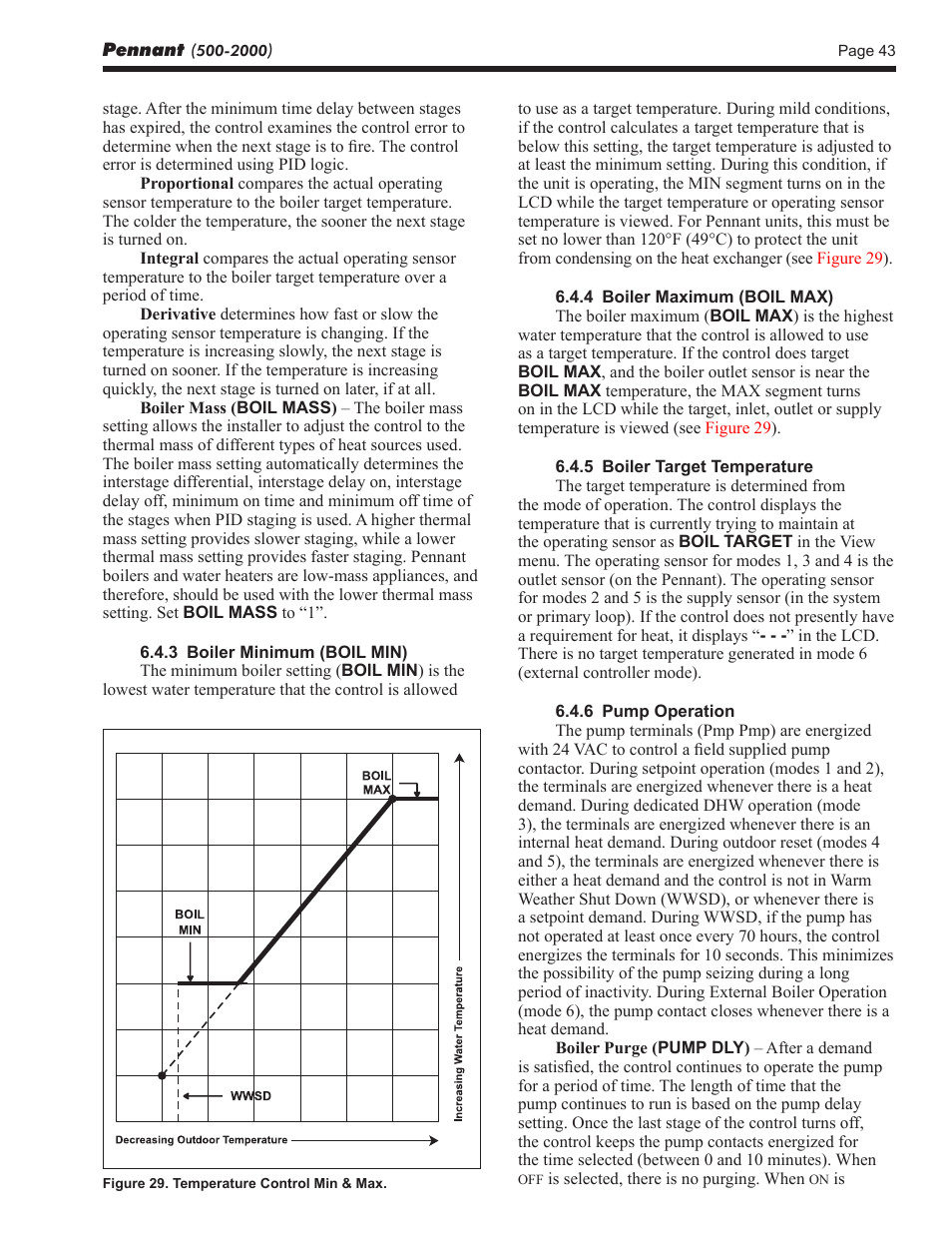 LAARS Pennant PNCV (Sizes 500-2000) - Install and Operating Manual User Manual | Page 43 / 64