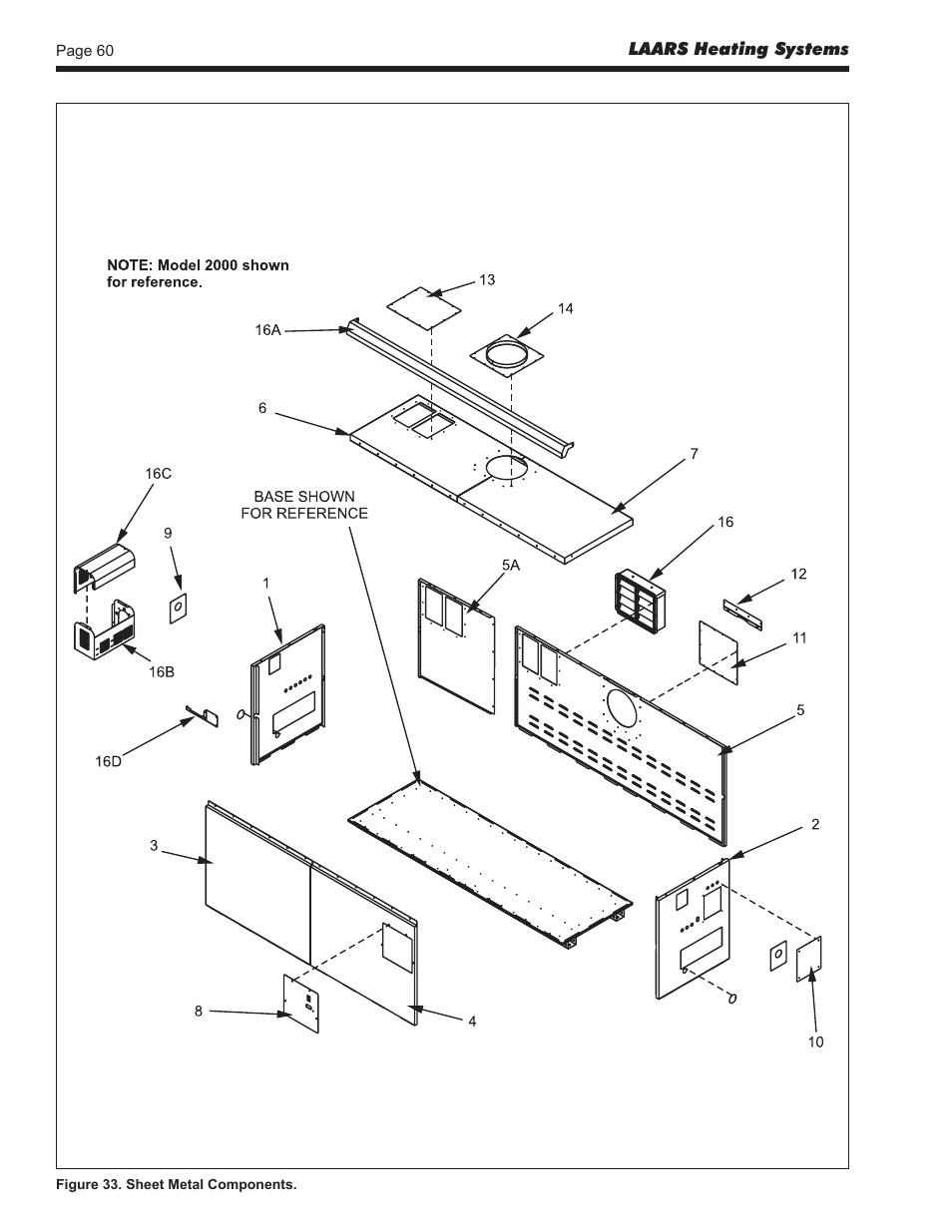 LAARS Pennant PNCV (Sizes 500-2000) - Install and Operating Manual User Manual | Page 60 / 64