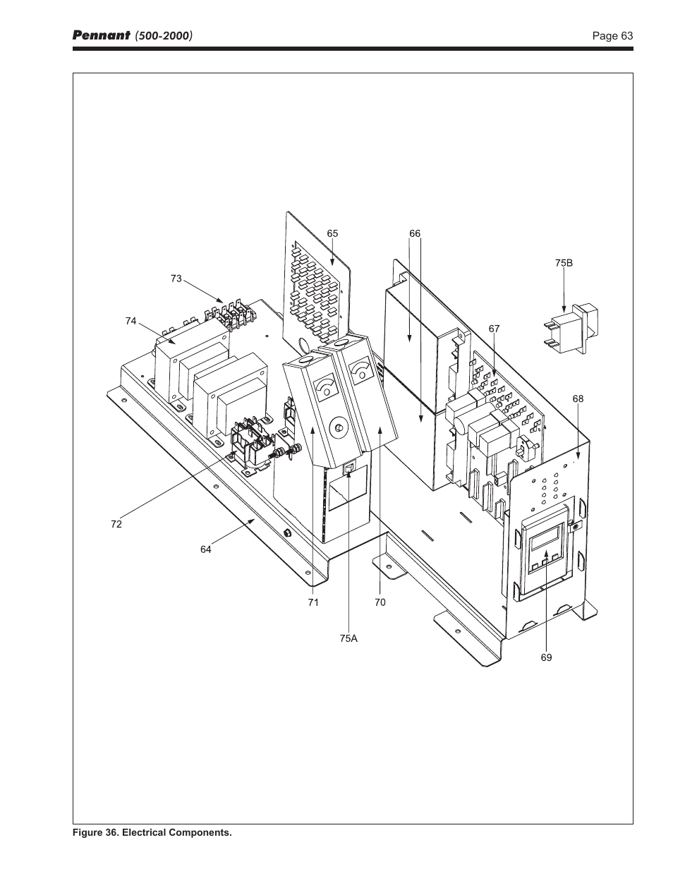 LAARS Pennant PNCV (Sizes 500-2000) - Install and Operating Manual User Manual | Page 63 / 64