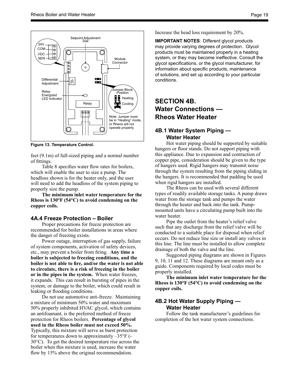 LAARS Rheos RHCV - Install and Operating Manual User Manual | Page 19 / 60