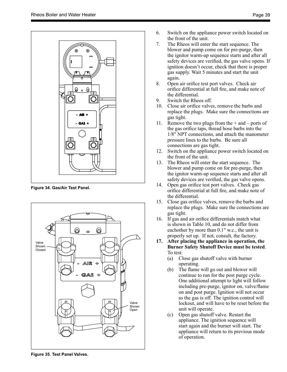 LAARS Rheos RHCV - Install and Operating Manual User Manual | Page 39 / 60