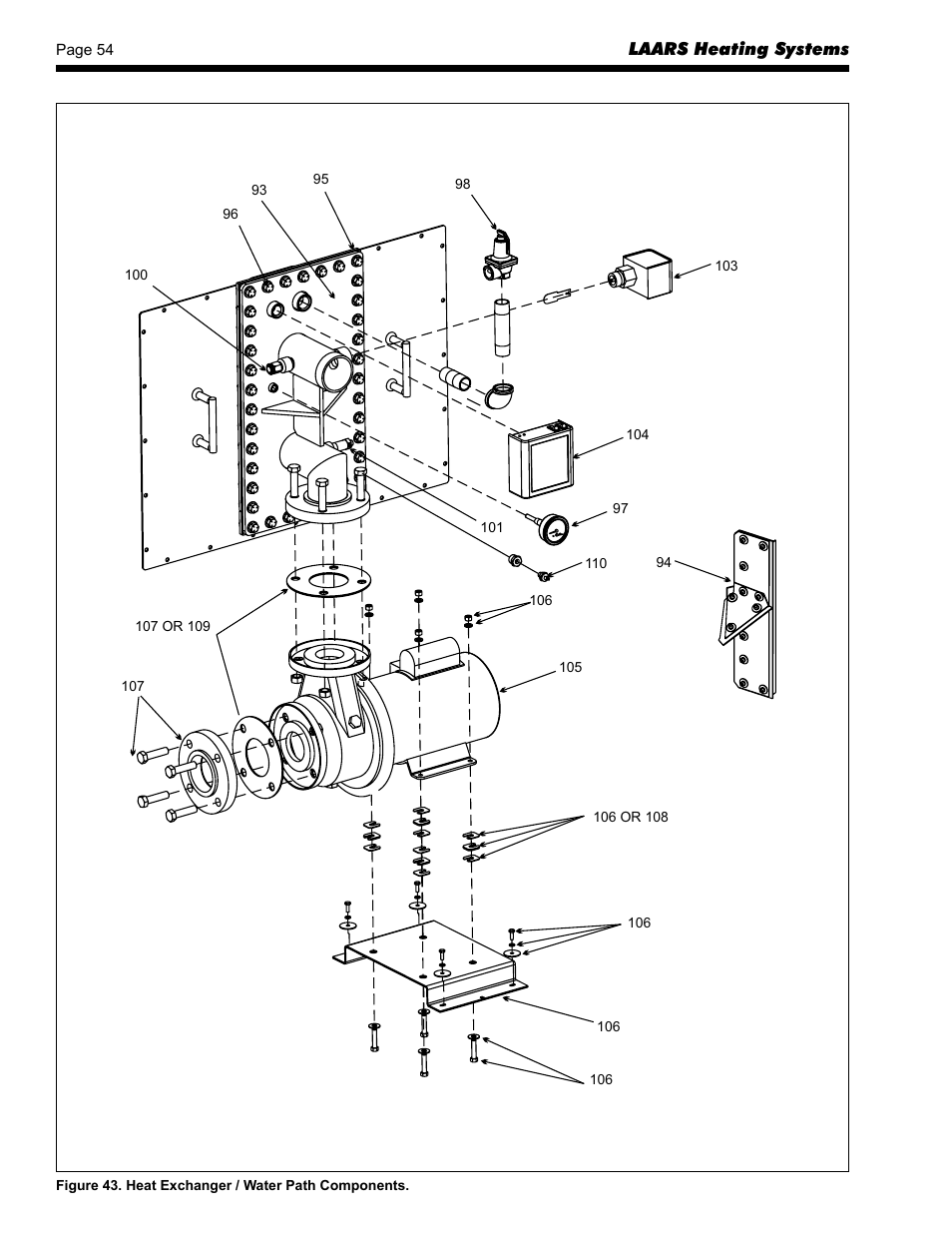 LAARS Rheos RHCV - Install and Operating Manual User Manual | Page 54 / 60