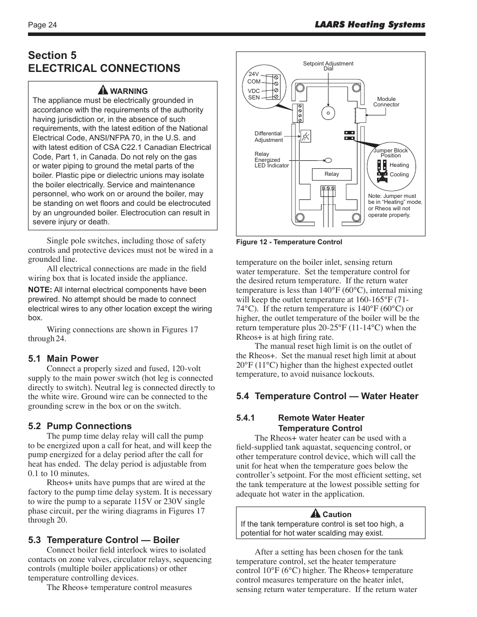 LAARS Rheos+ RHHV - Install and Operating Manual User Manual | Page 25 / 57