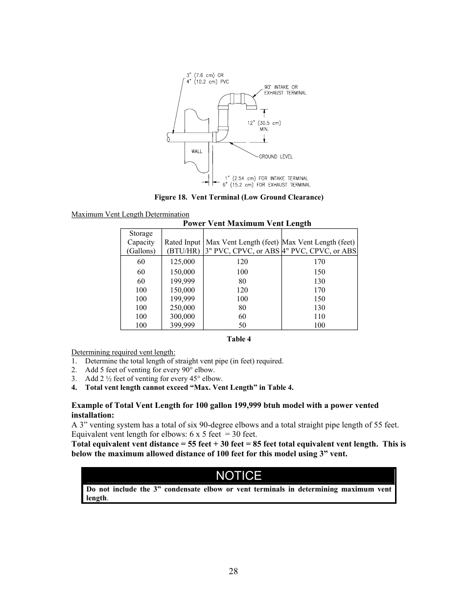 Notice | LAARS U.H.E. - Installation Manual User Manual | Page 28 / 48