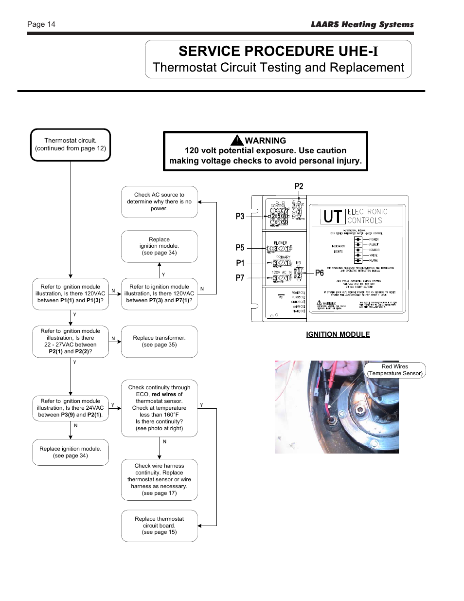 Laars heating systems | LAARS U.H.E. - Service Manual User Manual | Page 14 / 48
