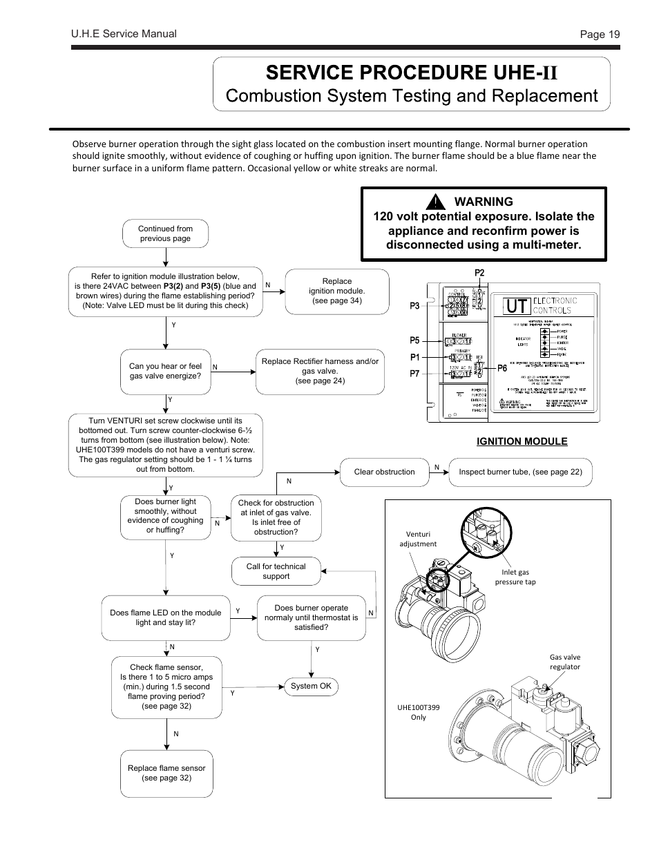 U.h.e service manual page 19 | LAARS U.H.E. - Service Manual User Manual | Page 19 / 48