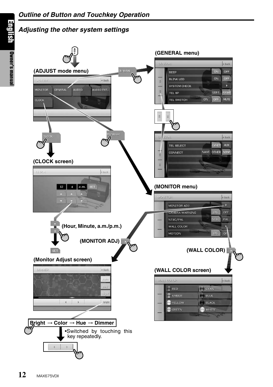 English | Clarion MAX675VDII User Manual | Page 8 / 72