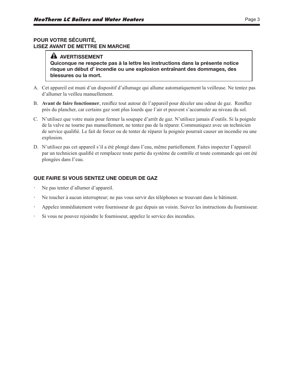 LAARS NeoTherm LC NTV1700 - Users Manual User Manual | Page 5 / 12