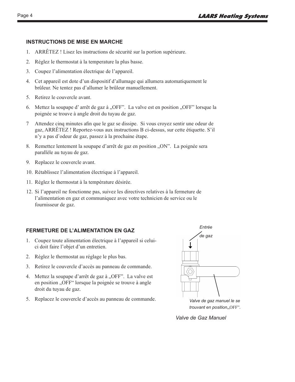 LAARS NeoTherm NTV (Sizes 150–850 MBTU/h) - Users Manual User Manual | Page 5 / 12