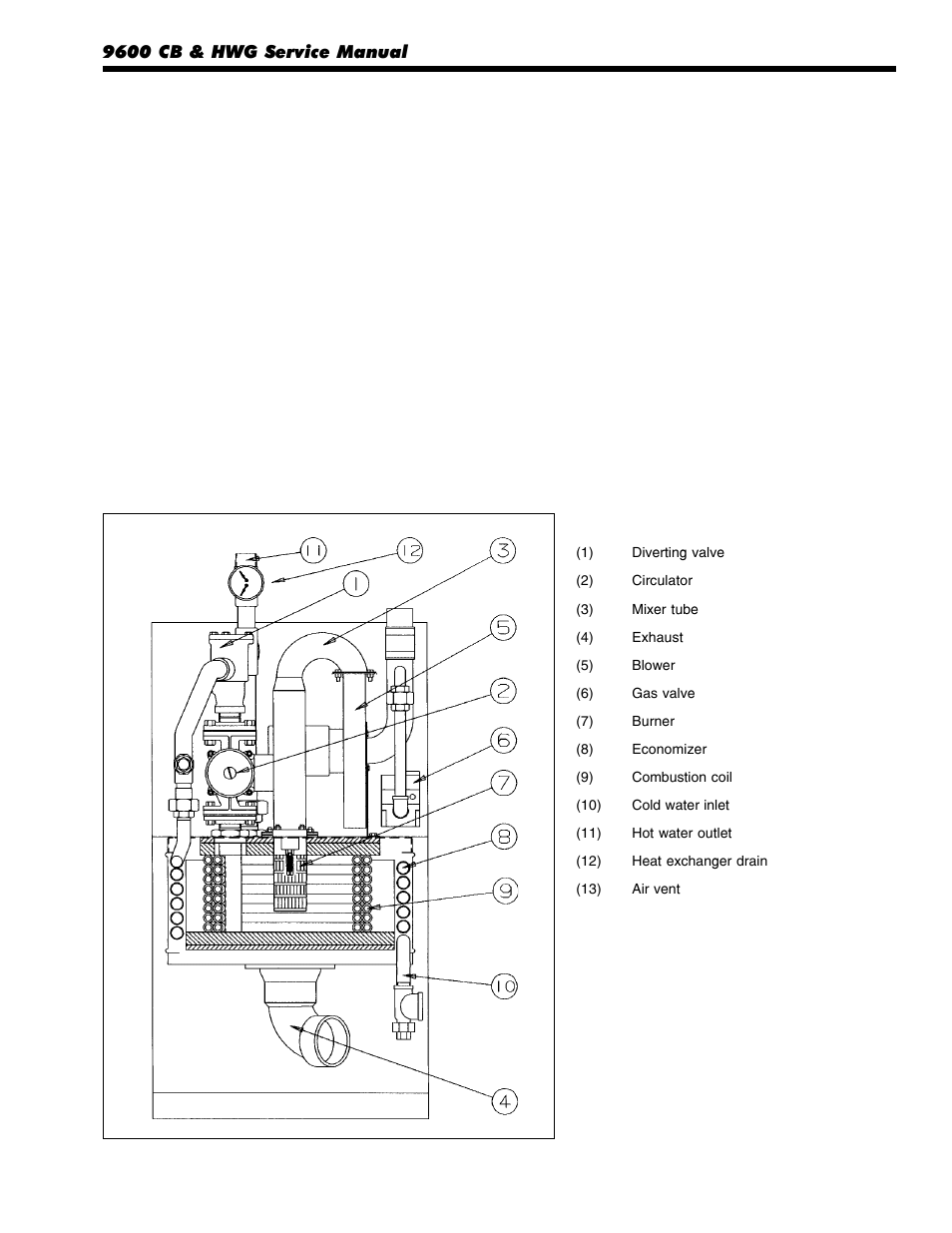 LAARS 9600 CB & HWG - Service Manual User Manual | Page 3 / 24