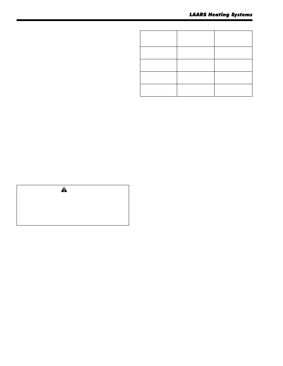 LAARS 9600 CB - Installation, Operation and Maintenance Instructions User Manual | Page 12 / 20