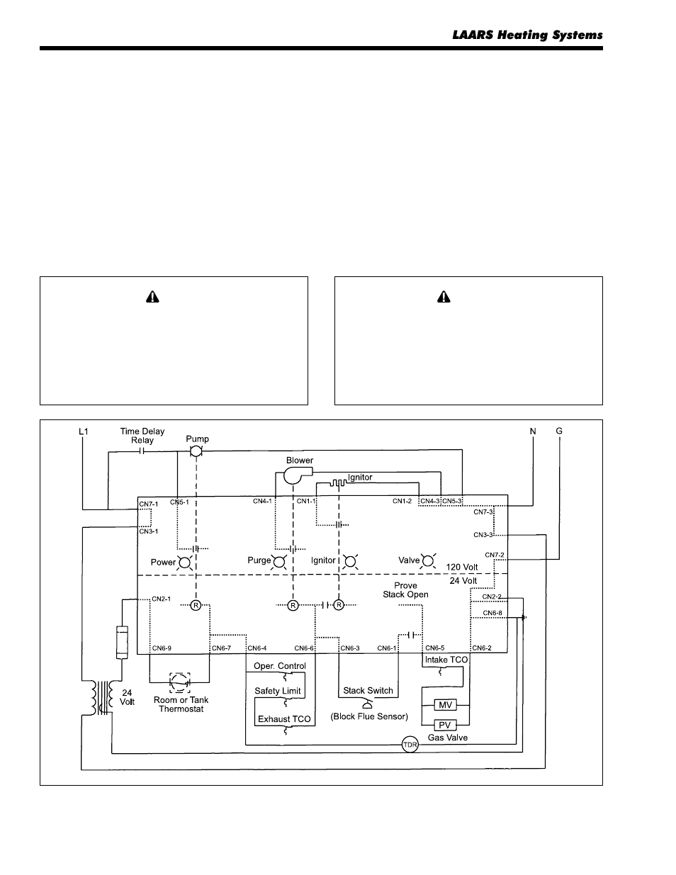 LAARS 9600 CB - Installation, Operation and Maintenance Instructions User Manual | Page 16 / 20