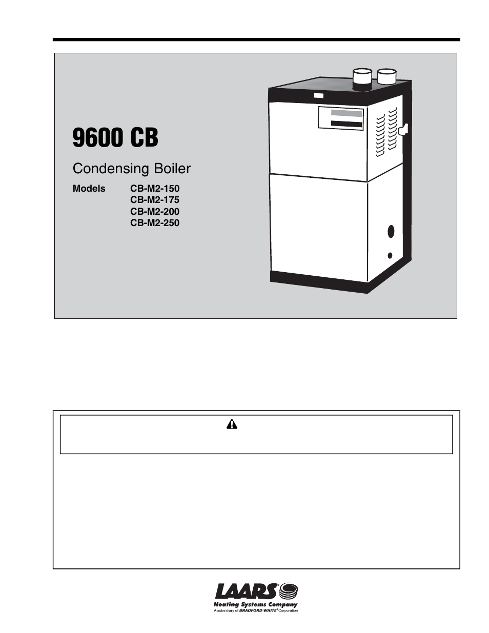 LAARS 9600 CB - Users Manual User Manual | 4 pages