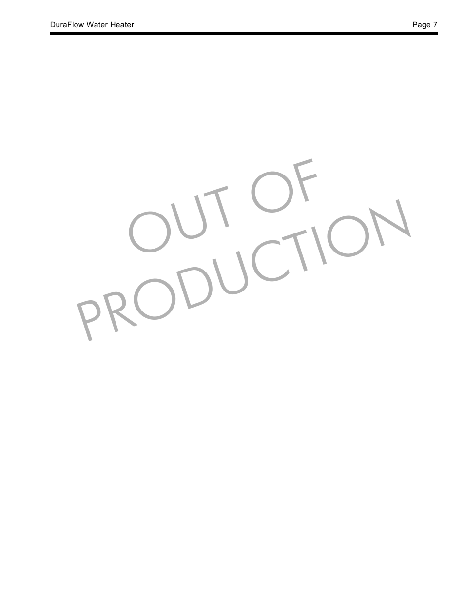 Out of production | LAARS DuraFlow - Installation, Operation and Maintenance Instructions User Manual | Page 7 / 8