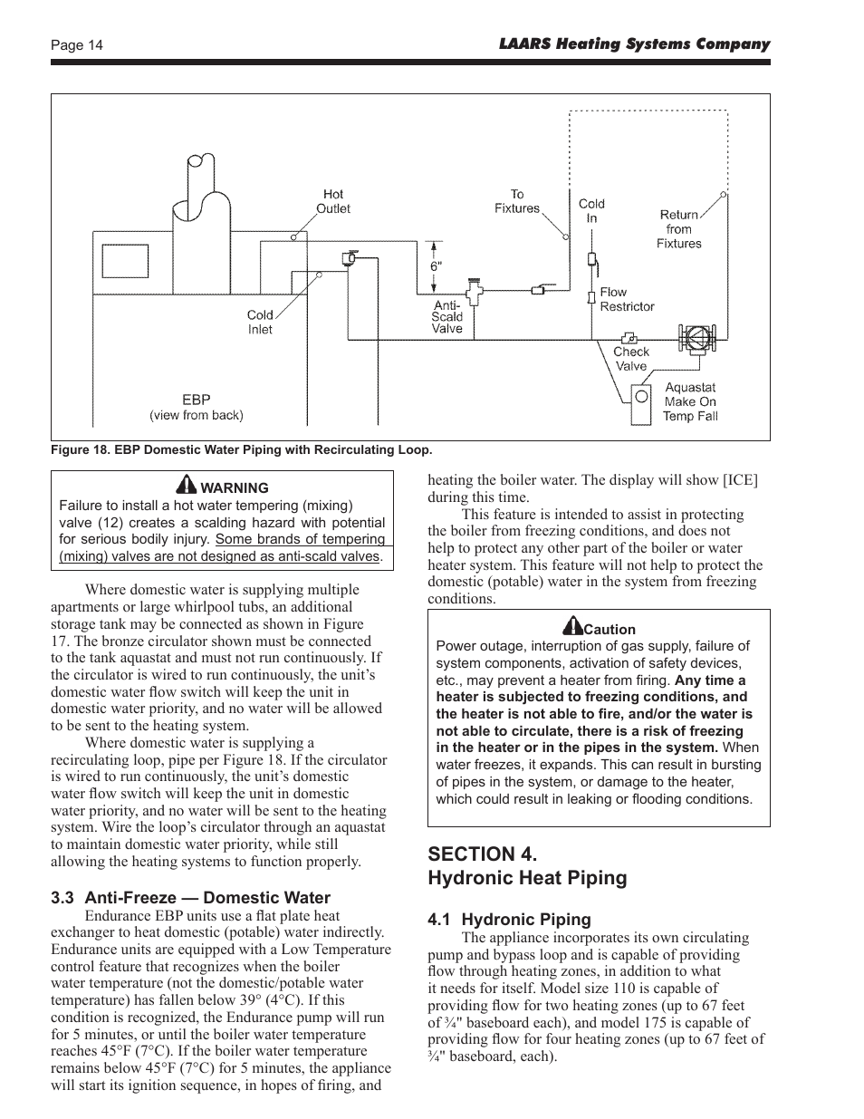 LAARS EDN Series - Installation, Operation and Maintenance Instructions User Manual | Page 14 / 40