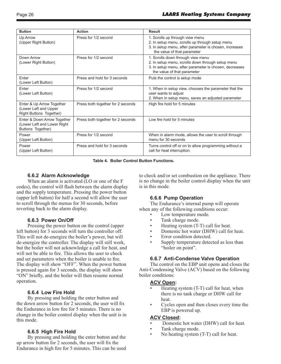 LAARS EDN Series - Installation, Operation and Maintenance Instructions User Manual | Page 26 / 40