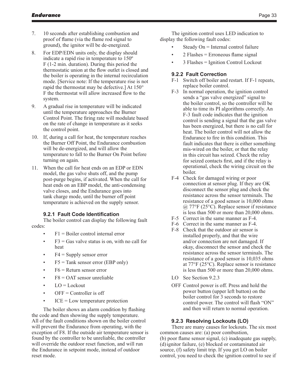 LAARS EDN Series - Installation, Operation and Maintenance Instructions User Manual | Page 33 / 40