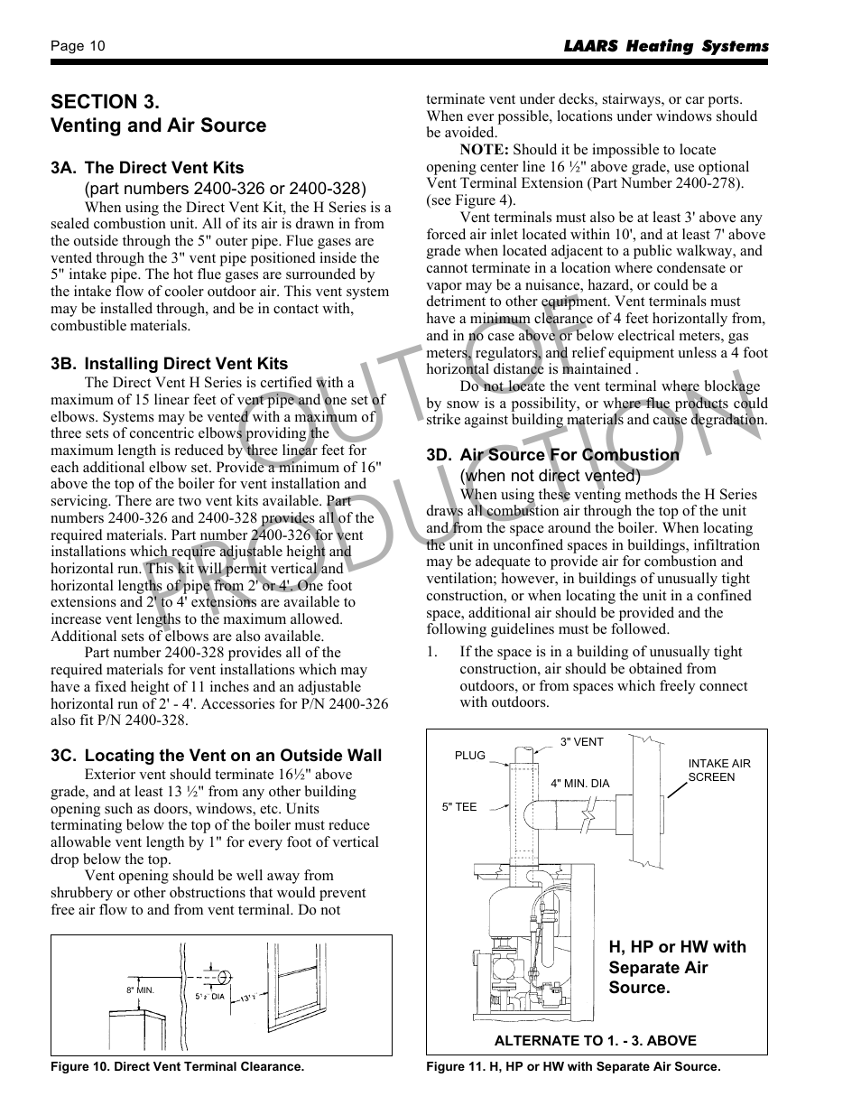 Out of production | LAARS HP-M2 Series - Installation, Operation and Maintenance Instructions User Manual | Page 10 / 44