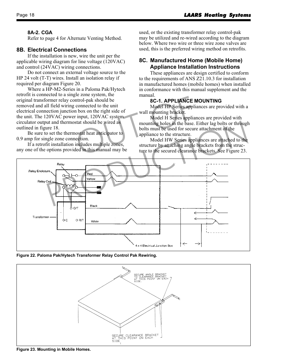 Out of production | LAARS HP-M2 Series - Installation, Operation and Maintenance Instructions User Manual | Page 18 / 44
