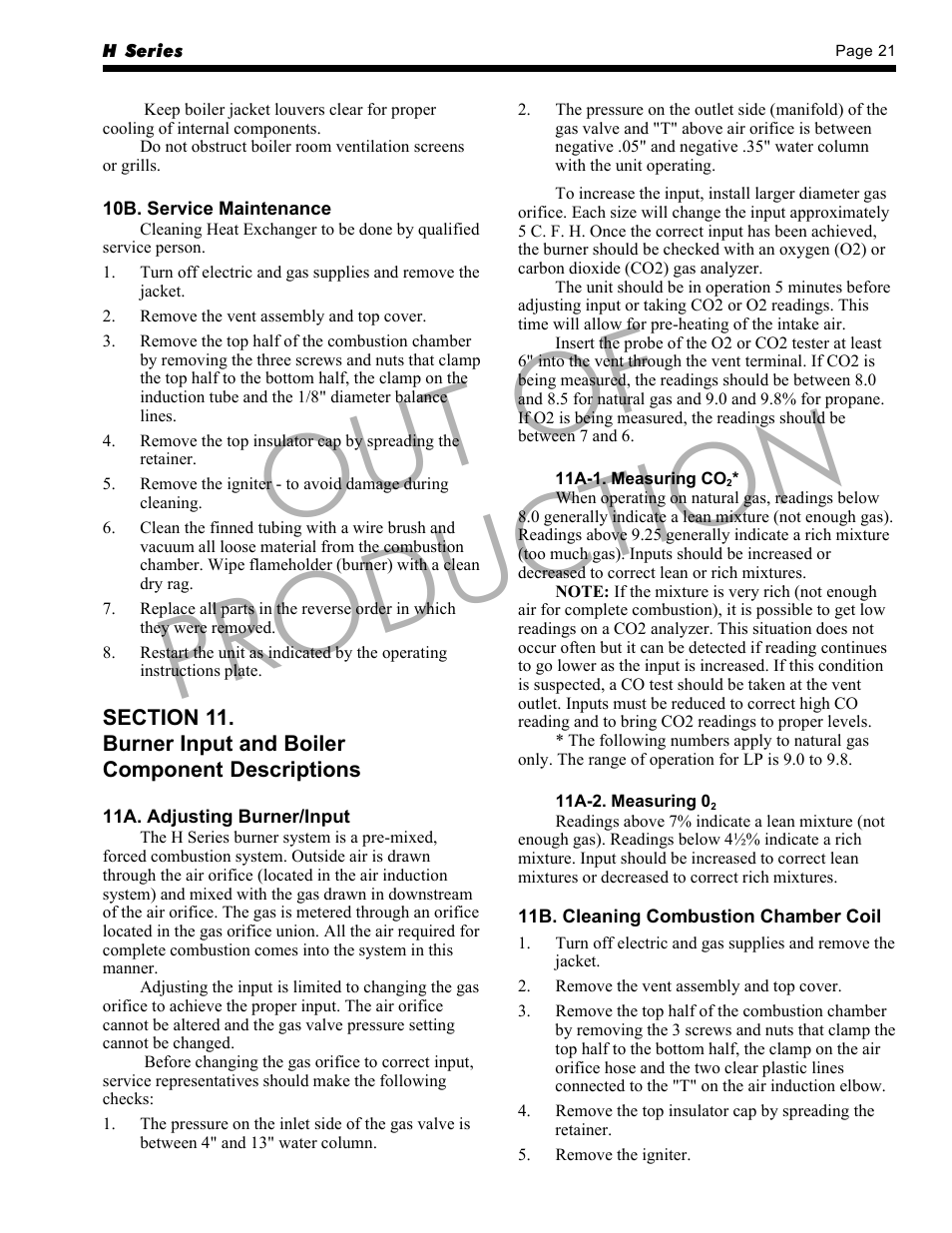 Out of production | LAARS HP-M2 Series - Installation, Operation and Maintenance Instructions User Manual | Page 21 / 44