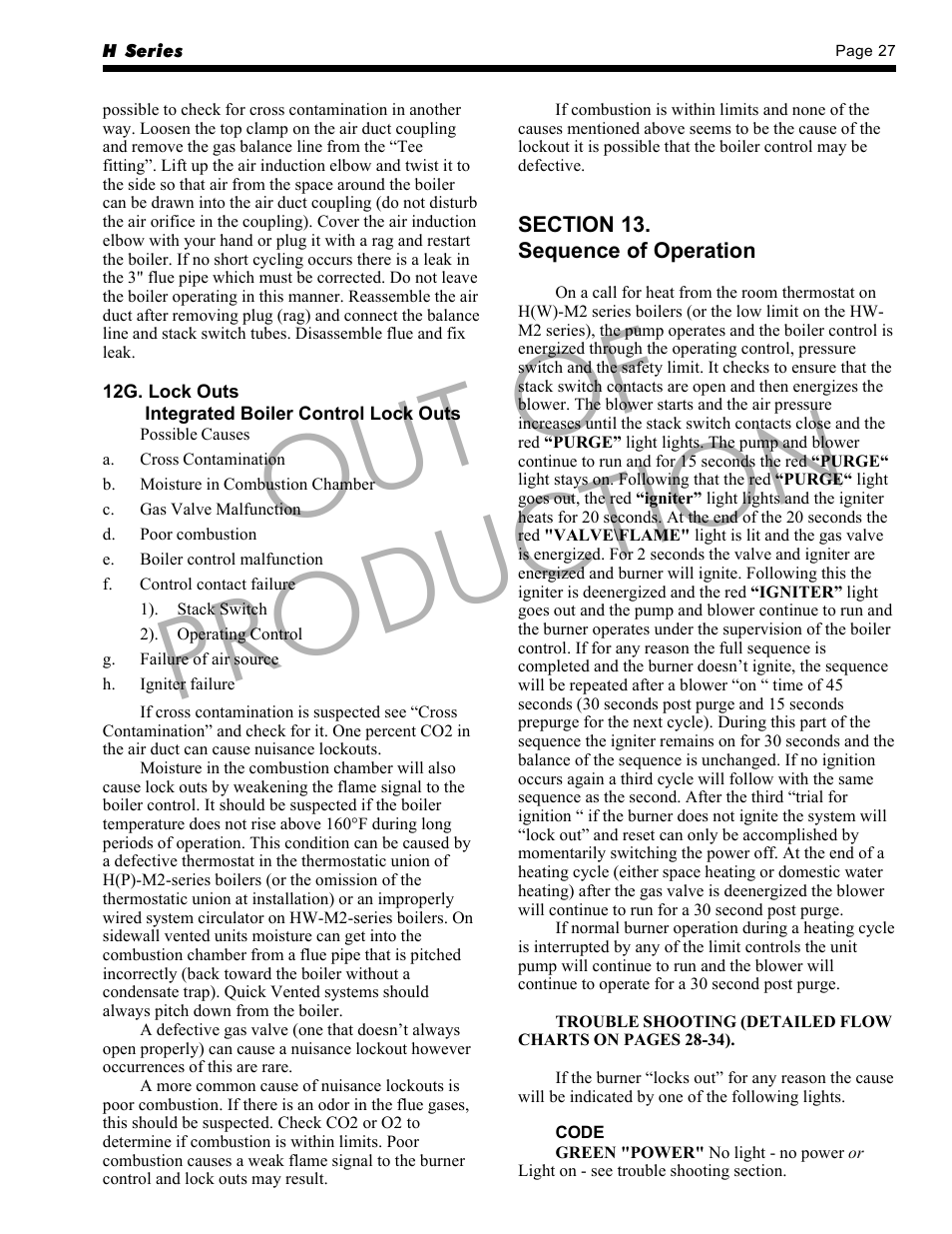 Out of production | LAARS HP-M2 Series - Installation, Operation and Maintenance Instructions User Manual | Page 27 / 44