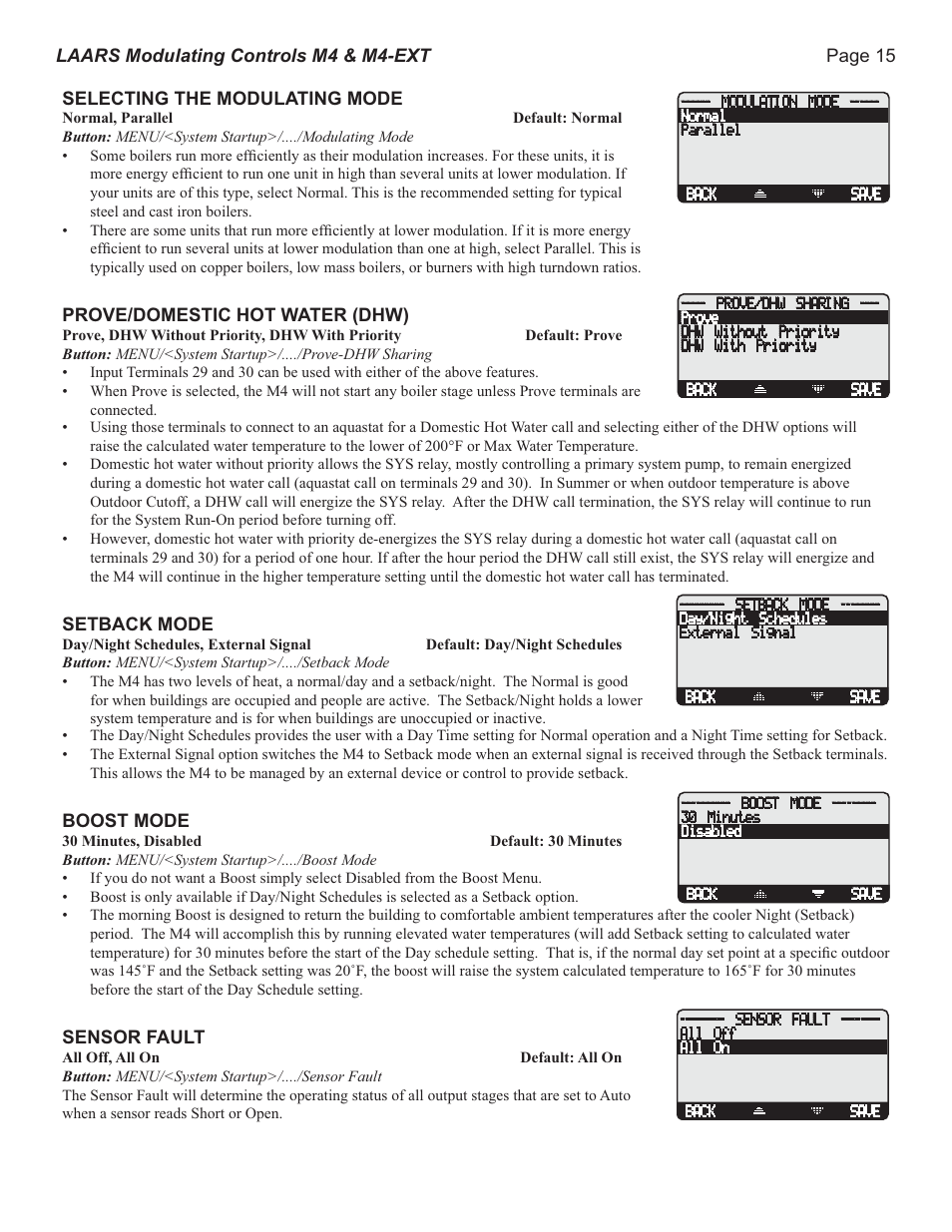 LAARS M4-Ext - Installation Manual User Manual | Page 15 / 28