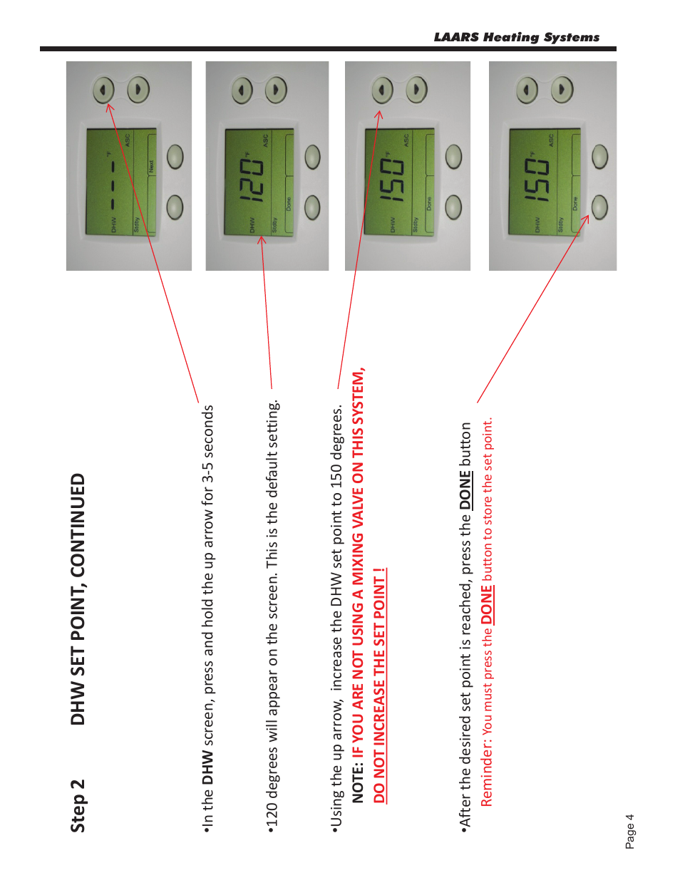 LAARS Mascot ll LMC - Start Up Guide User Manual | Page 5 / 20