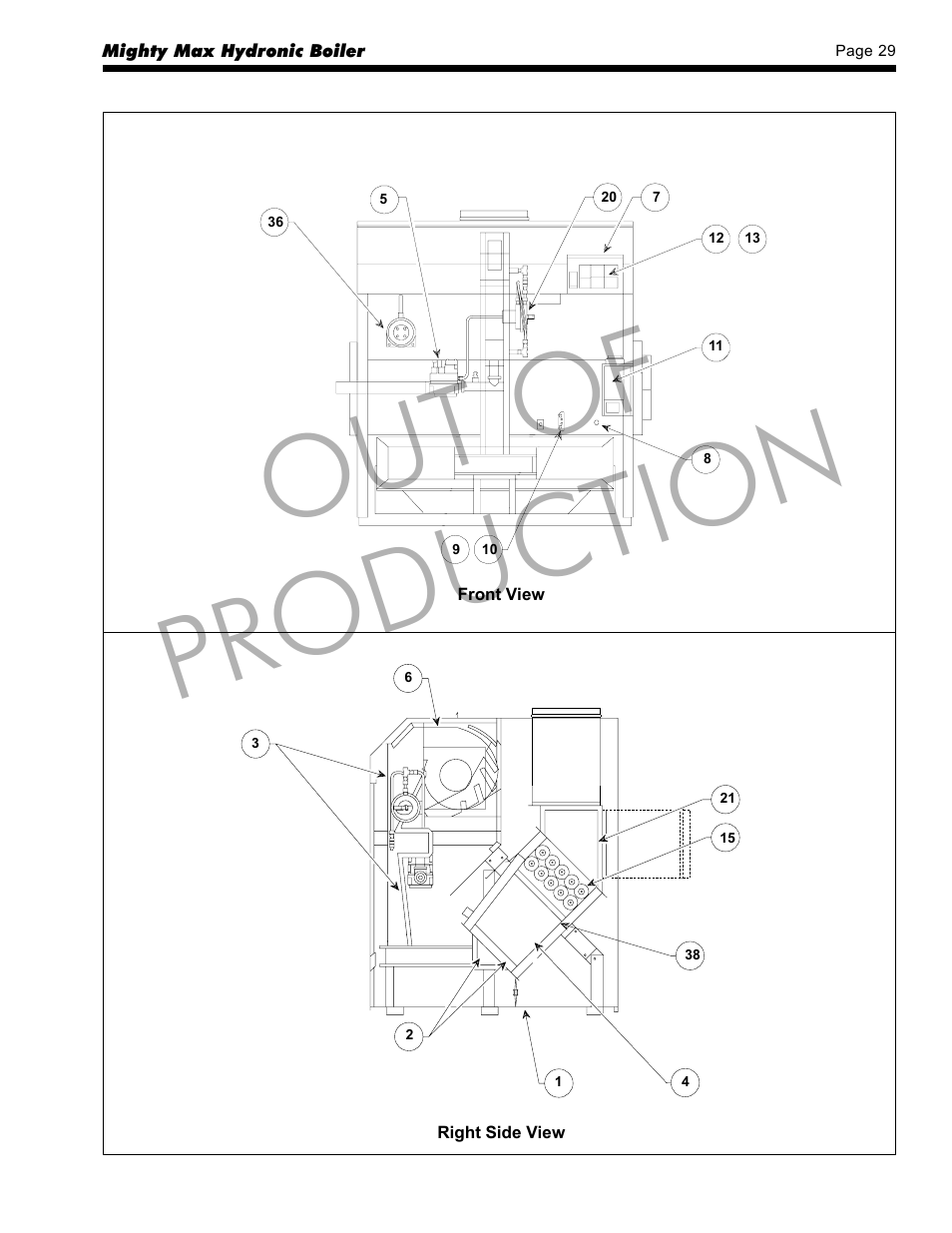 Out of production | LAARS Mighty Max HH (Sizes 320M - 400M) - Installation, Operation and Maintenance Instructions User Manual | Page 29 / 32