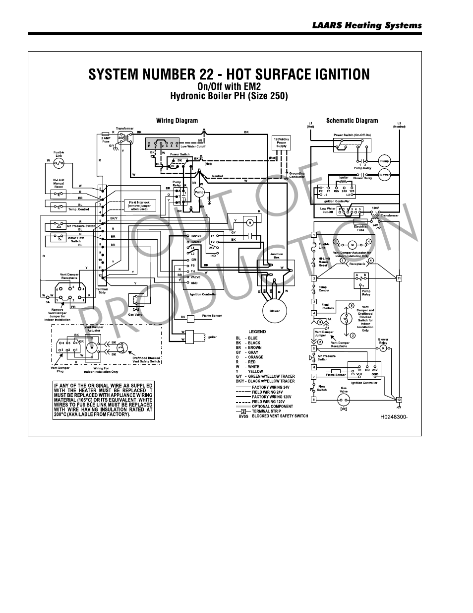 Out of production | LAARS Mighty Therm LO-NOx PH (Sizes 250/400) - Install and Operating Manual User Manual | Page 20 / 32