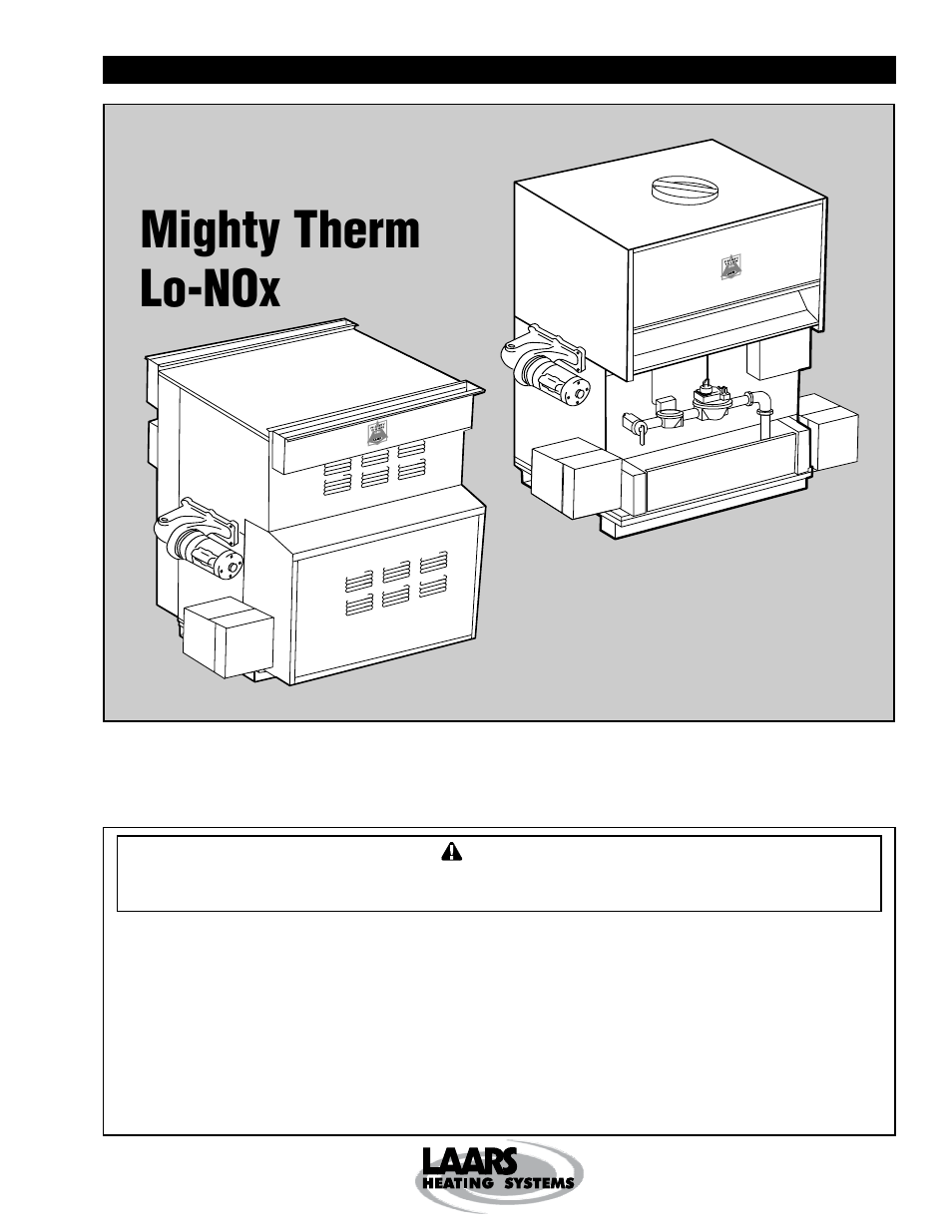 LAARS Mighty Therm LO-NOx PW (Sizes 500-1825) - Install and Operating Manual User Manual | 36 pages