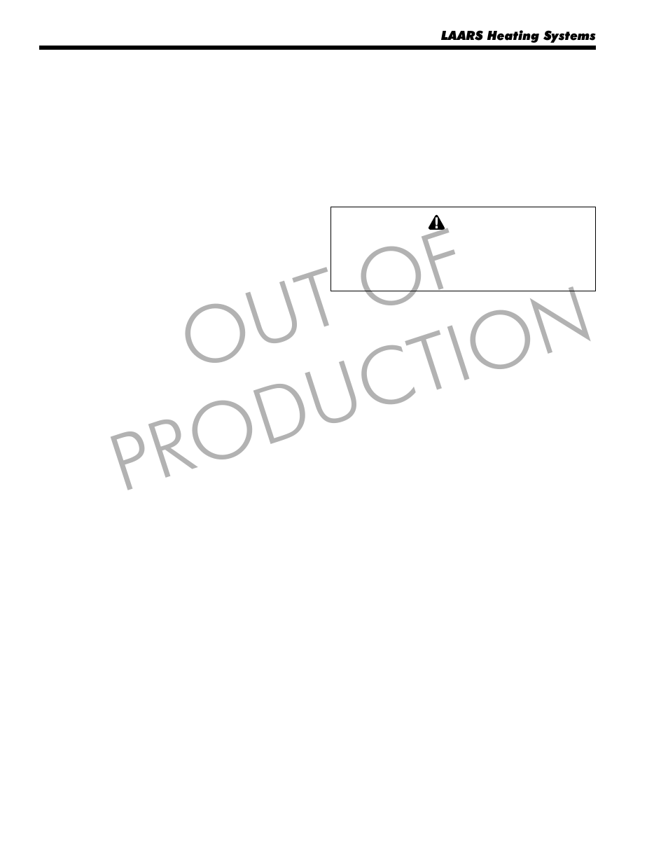 Out of production | LAARS Mighty Therm LO-NOx VW (Sizes 250/400) - Installation, Operation and Maintenance Instructions User Manual | Page 26 / 32