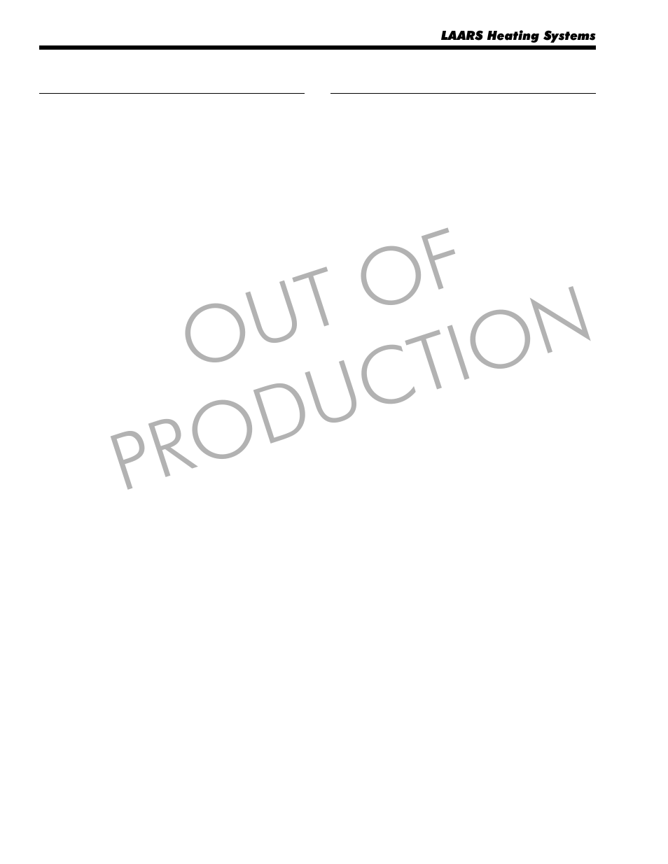 Out of production | LAARS Mighty Therm LO-NOx VW (Sizes 250/400) - Installation, Operation and Maintenance Instructions User Manual | Page 28 / 32